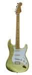 Prince’s “Goldfinger” Original Fender Stratocaster Custom Made Gold-Leaf Prototype Guitar